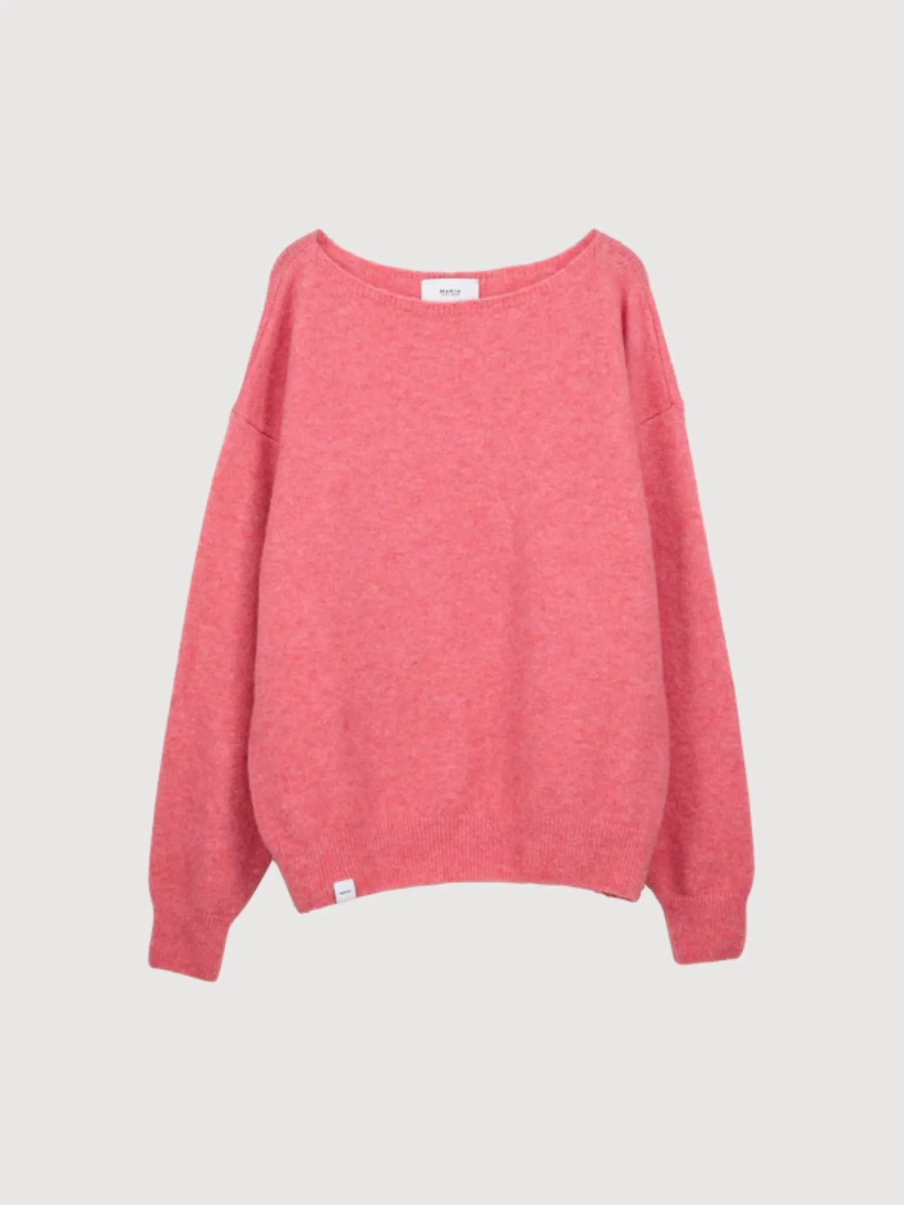 Aino Light Beige Woman Pullover | Makia