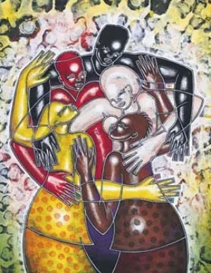 Art of Inclusion 22x30 limited edition print - Larry Poncho Brown
