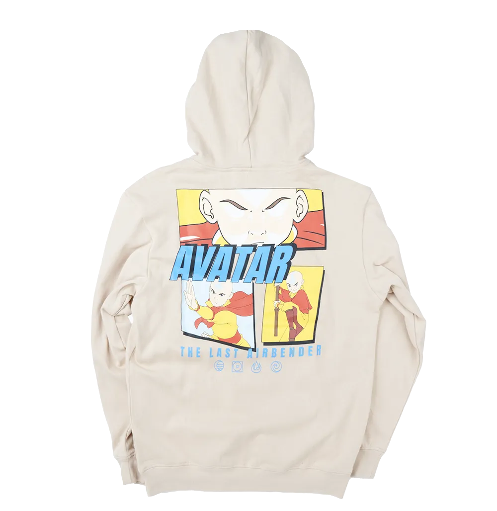 AVATAR THE LAST AIRBENDER HOODIE SAND - 4AVT00670CL
