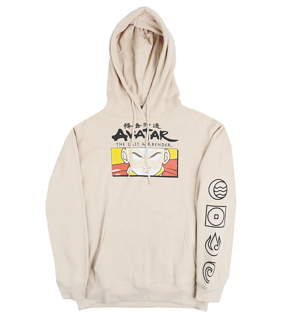 AVATAR THE LAST AIRBENDER HOODIE SAND - 4AVT00670CL