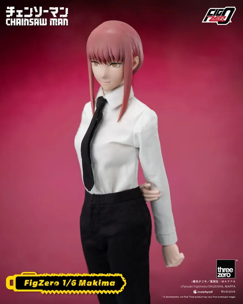 chainsaw man figzero action figure 1/6 makima 28 cm  figurines  anime  figure