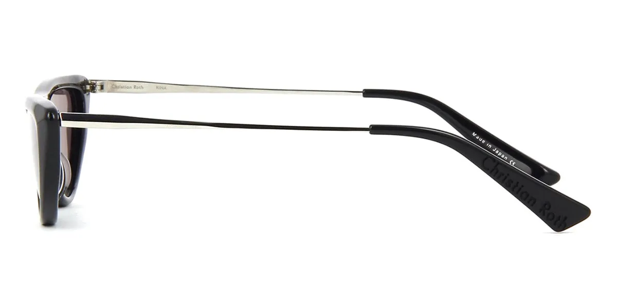 Christian Roth Rina CRS010 01 Black and Rhodium