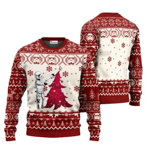 Christmas Sweater JulesRoche Warm Knit All-Over-Print Pullover