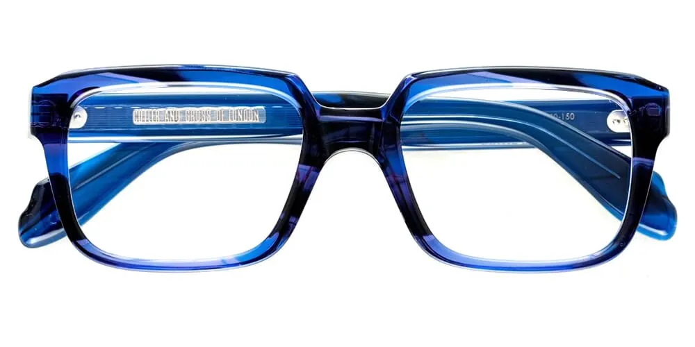 Cutler and Gross 9289 04 Striped Blue Havana