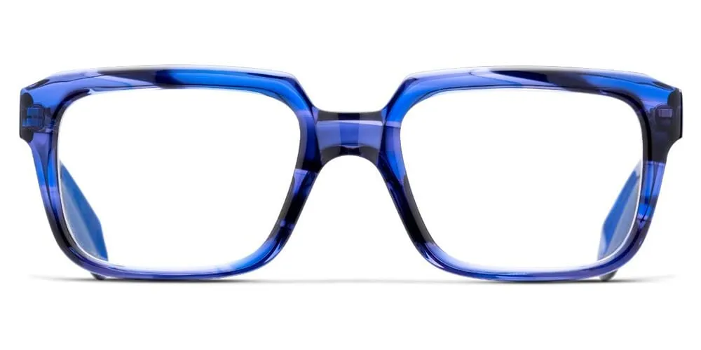 Cutler and Gross 9289 04 Striped Blue Havana