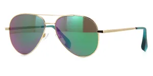 Cutler and Gross Sun 0740 Aviator Petrol Green Mirror