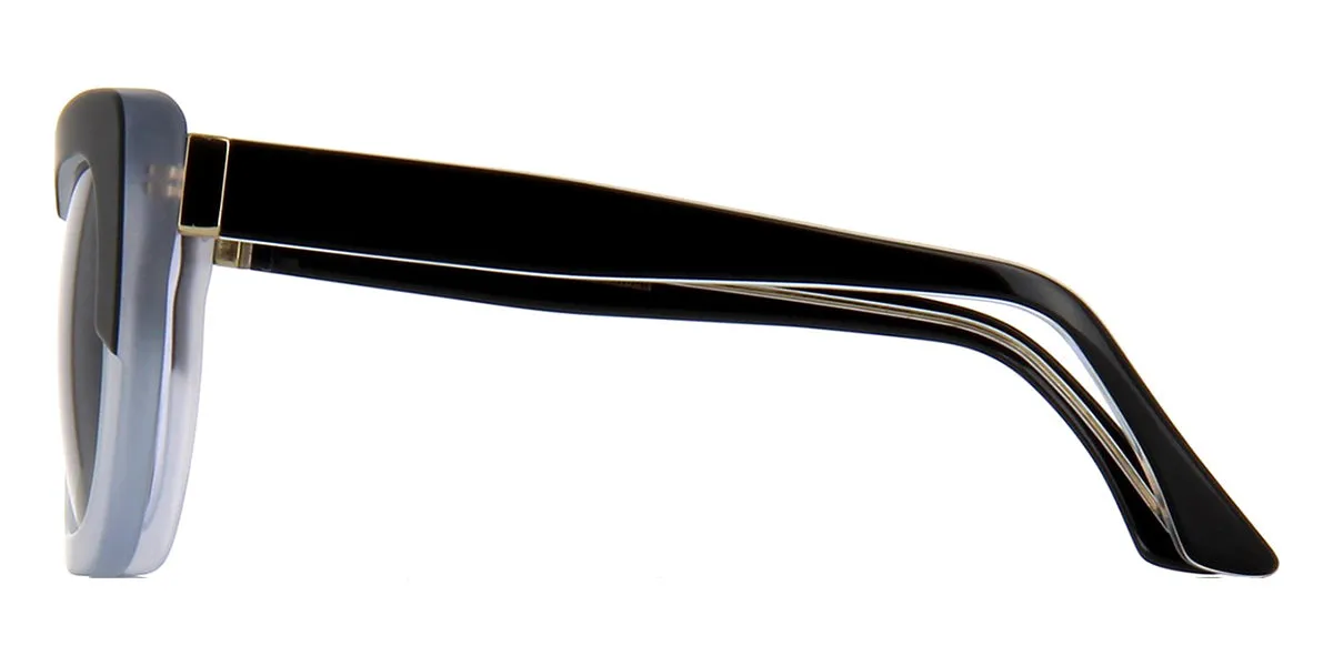 Cutler and Gross Sun 1162 MBOX Matte Black on Crystal