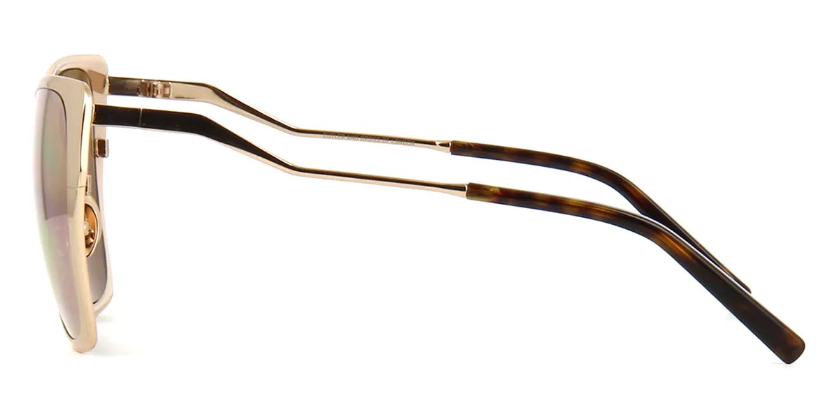 Cutler and Gross Sun 1178 DT07 18ct Rose Gold Plated Lens