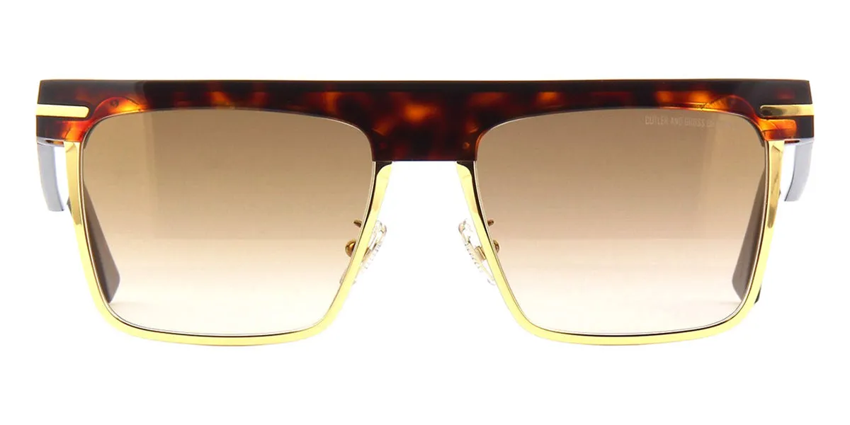 Cutler and Gross Sun 1359 02 Sticky Toffee and Gold