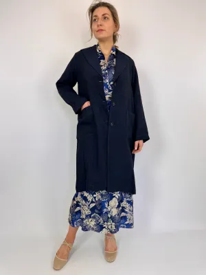 Diega Mileno Coat Marine