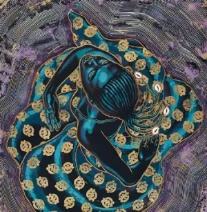 Divine Spirit 27x27 limited edition print - Larry Poncho Brown