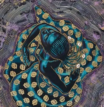 Divine Spirit 27x27 limited edition print - Larry Poncho Brown
