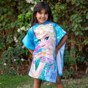 Elsa & Anna Beach Poncho (Model 024)