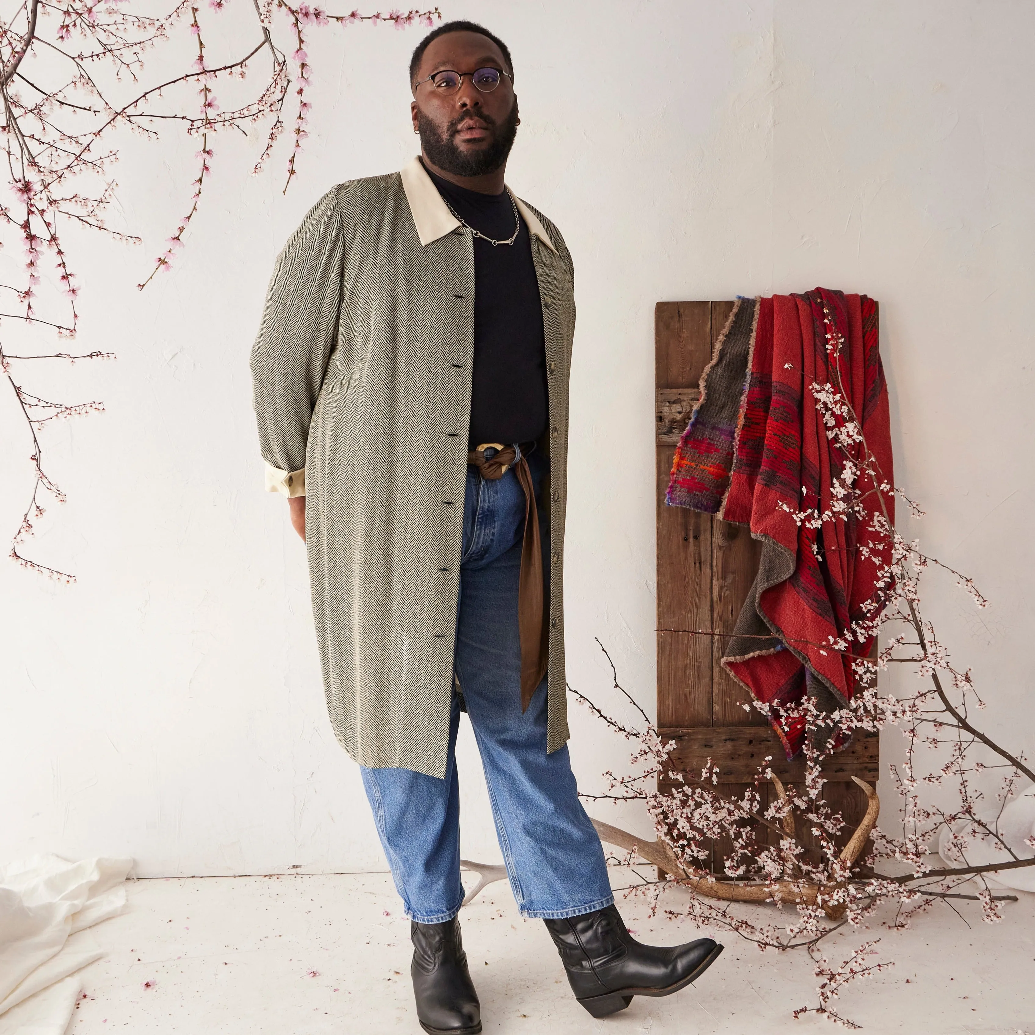 Herringbone Overcoat