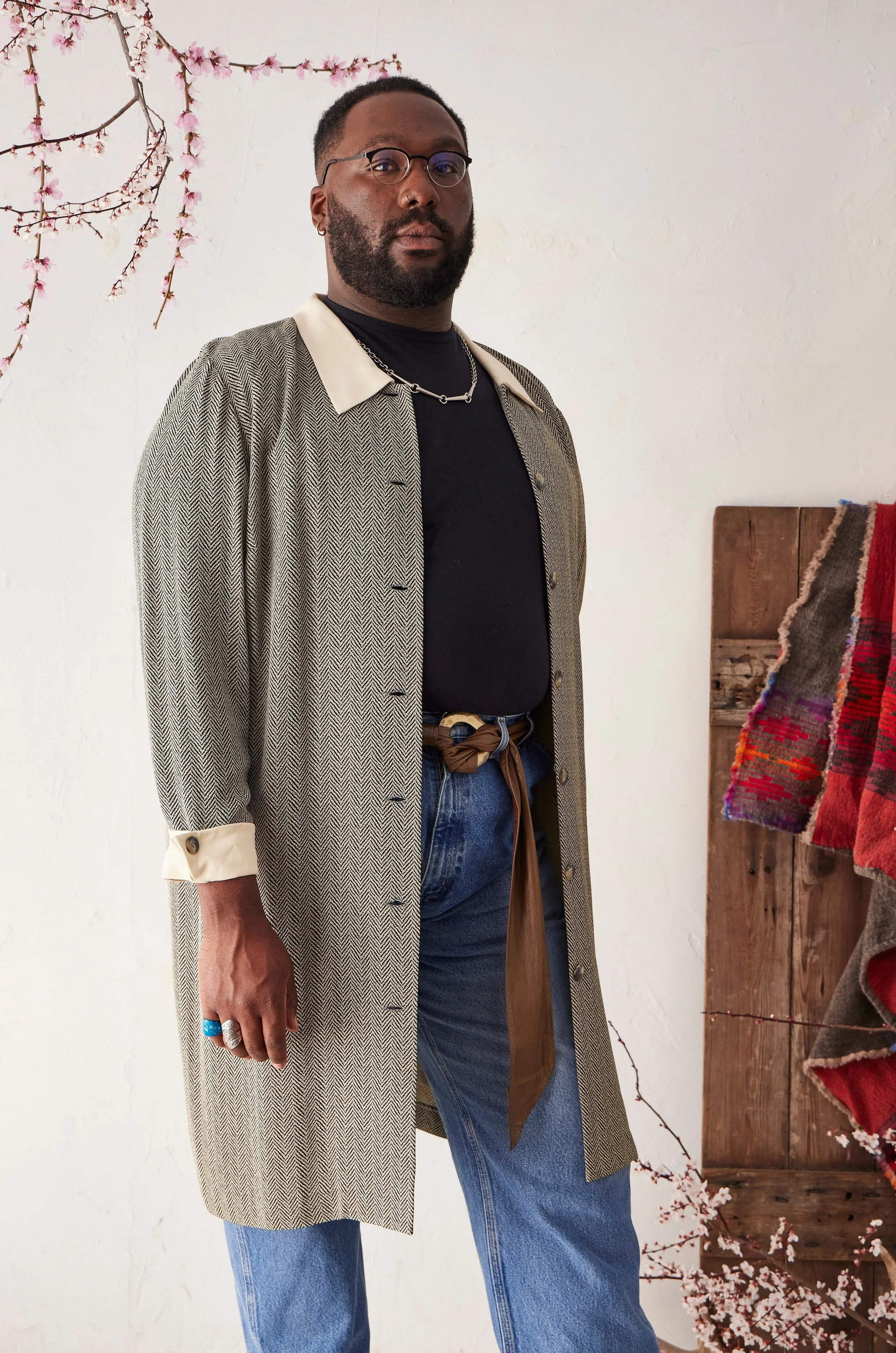Herringbone Overcoat