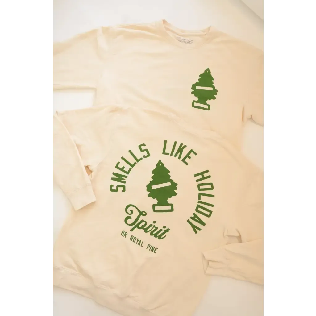 Holiday Spirit Pullover - Festive Lightweight Sweatshirt