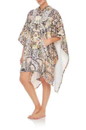HOODED TOWEL PONCHO MOTO MAIKO