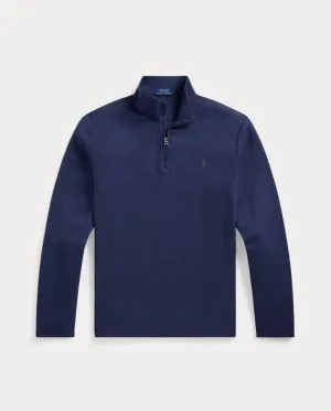 Long Sleeve Jacquard Half Zip Pullover