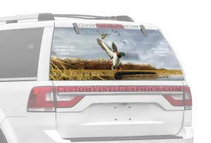 Mallard Flock Rear Window Decal