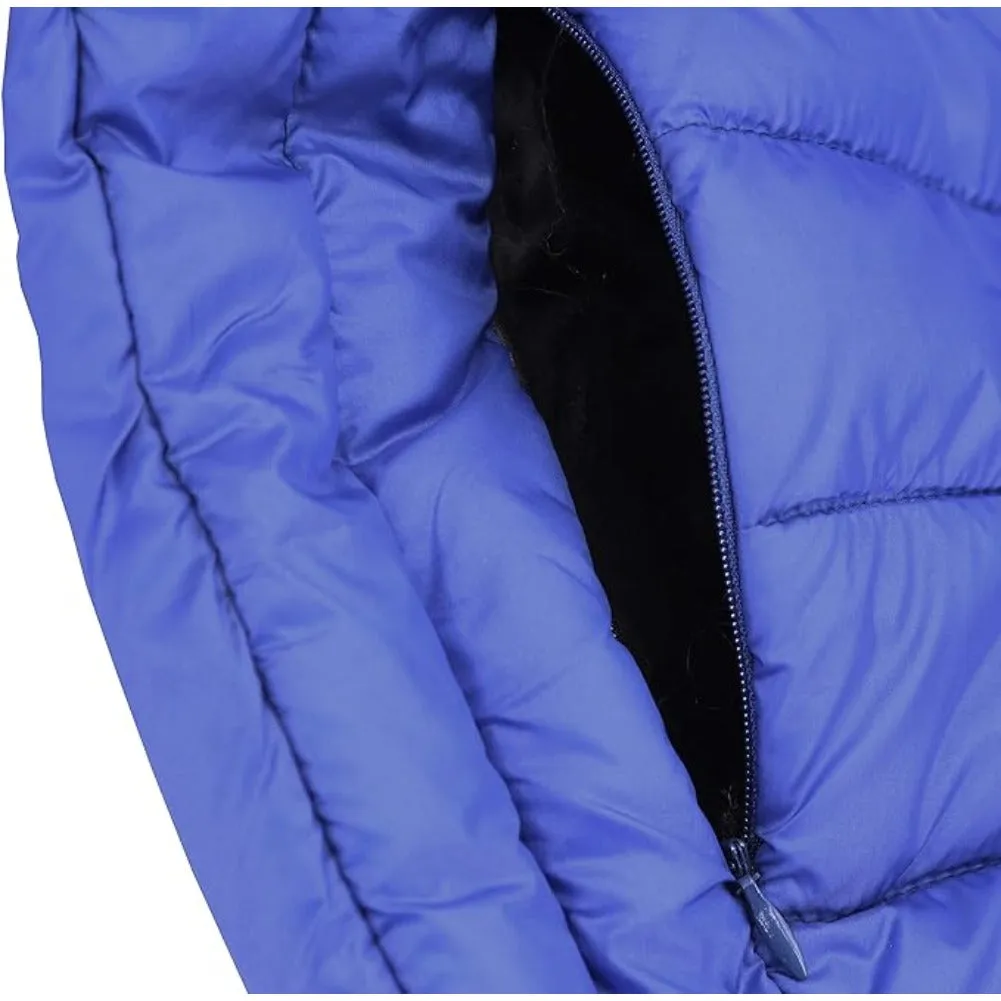 Maximos Men's Coat Slim Fit Lightweight Zip Insulated Puffer Hooded Jacket