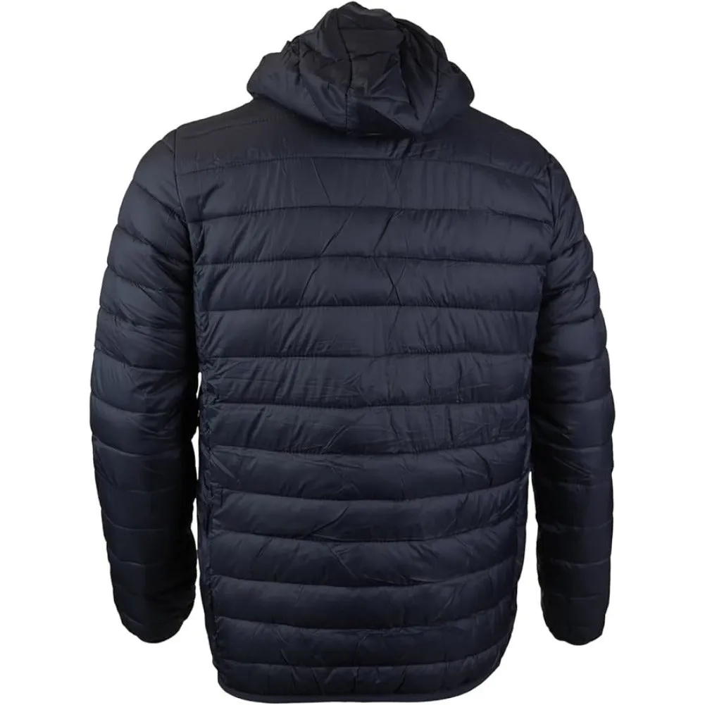 Maximos Men's Coat Slim Fit Lightweight Zip Insulated Puffer Hooded Jacket