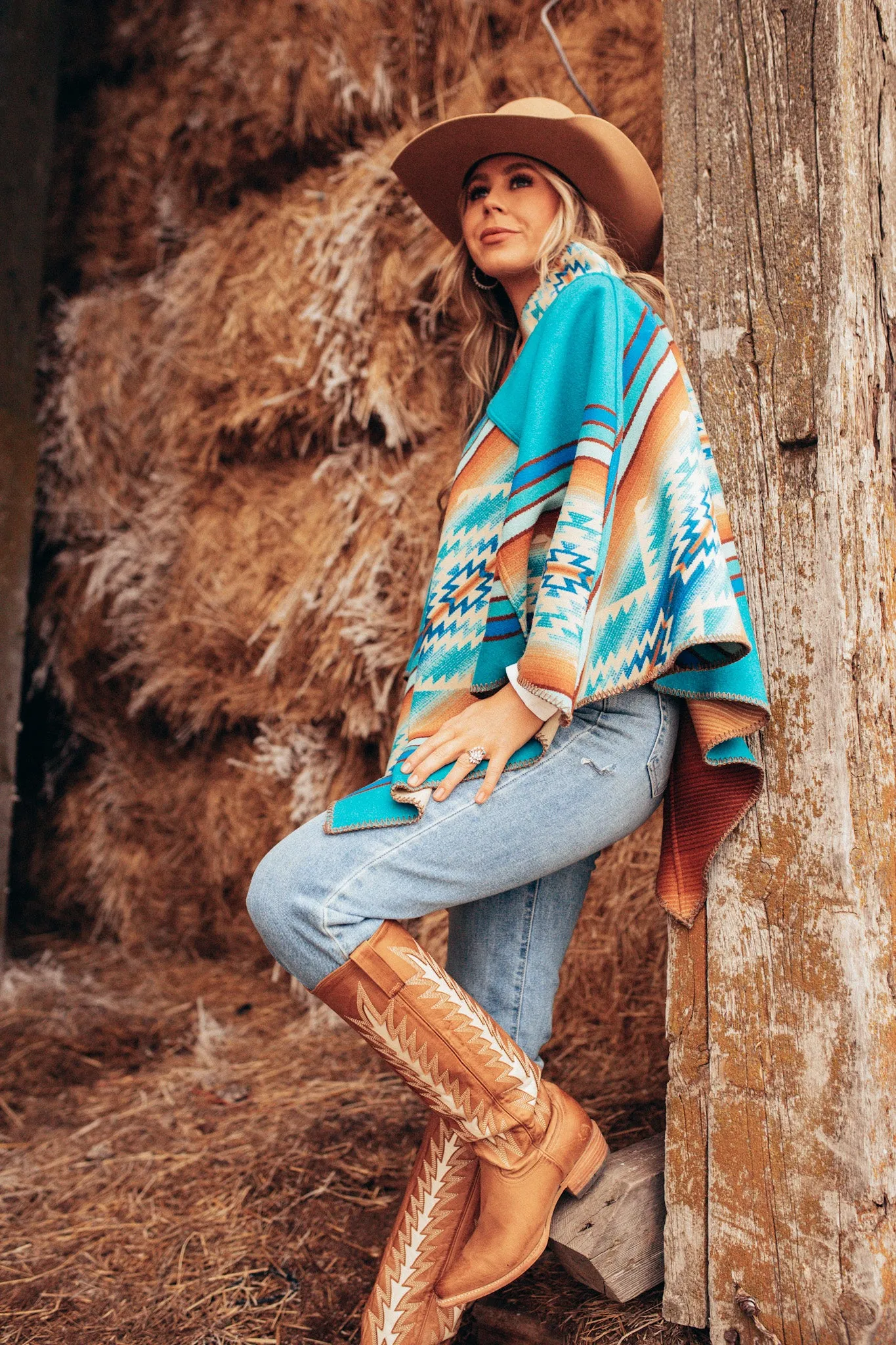 Pagosa Springs Poncho - Reversible