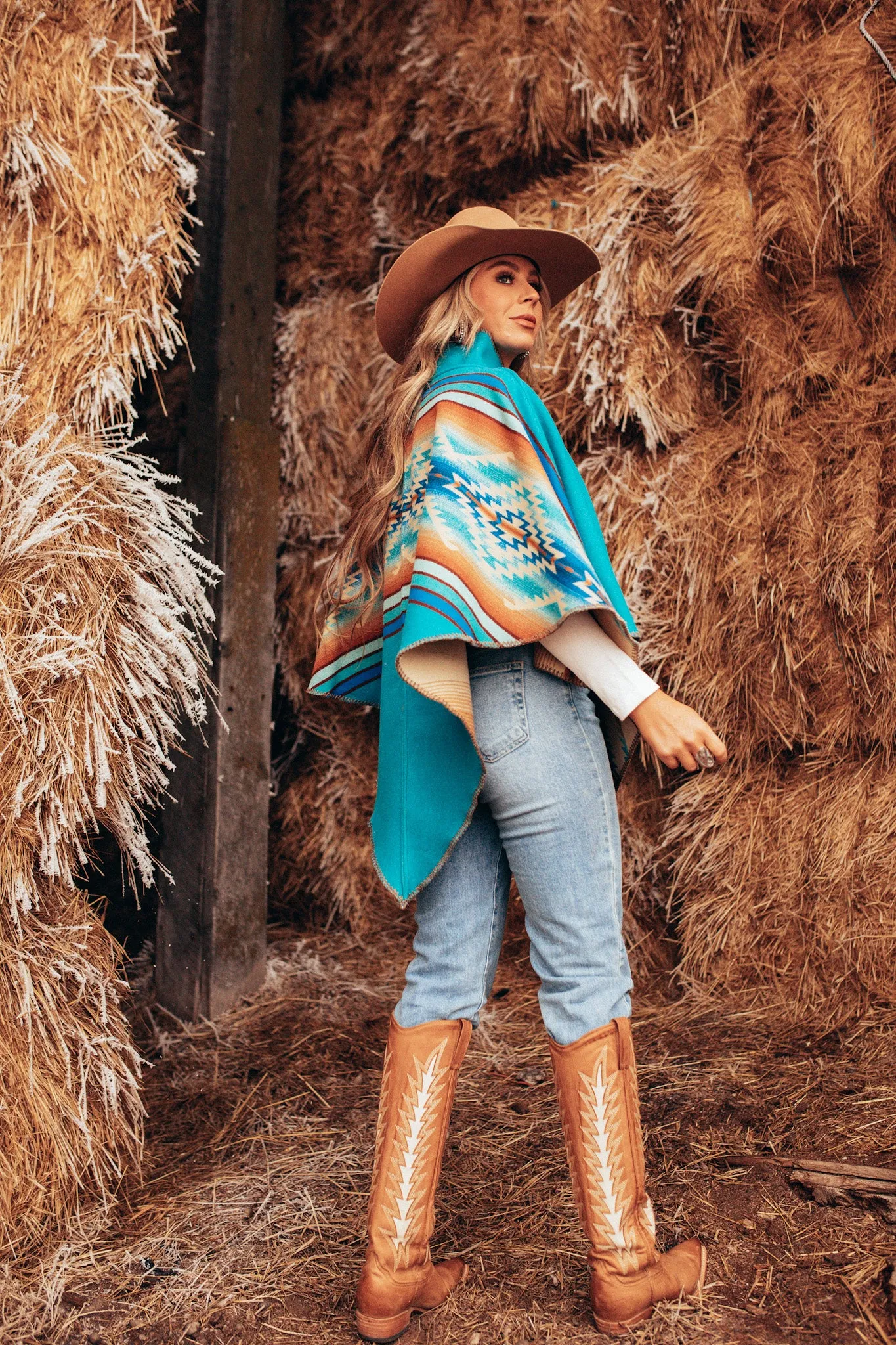 Pagosa Springs Poncho - Reversible