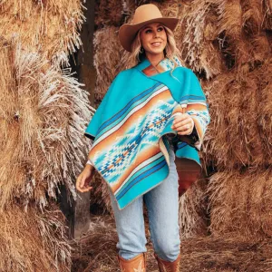 Pagosa Springs Poncho - Reversible