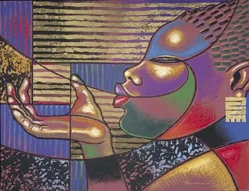 Precious Treasures 2 - 22x28 limited edition print - Larry Poncho Brown
