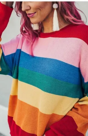 Rainbow Sweater