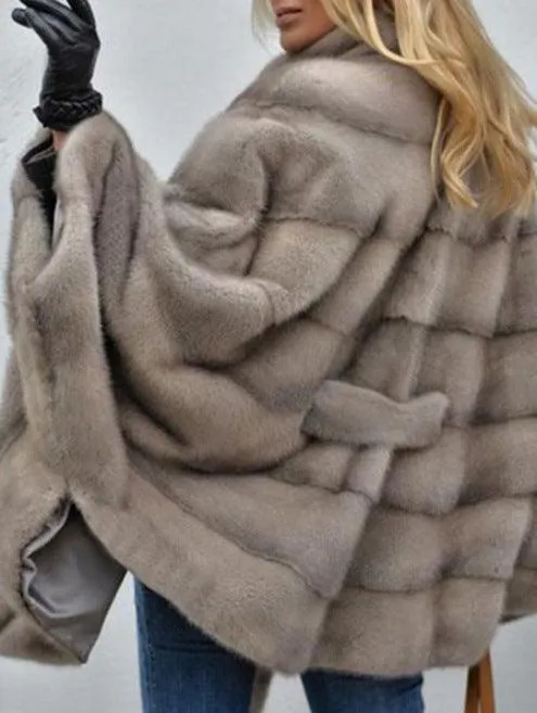 Short Coat with Stand Collar and Waistband
