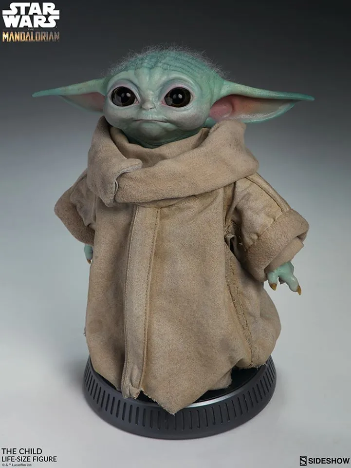 SIDESHOW - Star Wars The Mandalorian - The Child (Baby Yoda) - Life-Size Figure SS400369