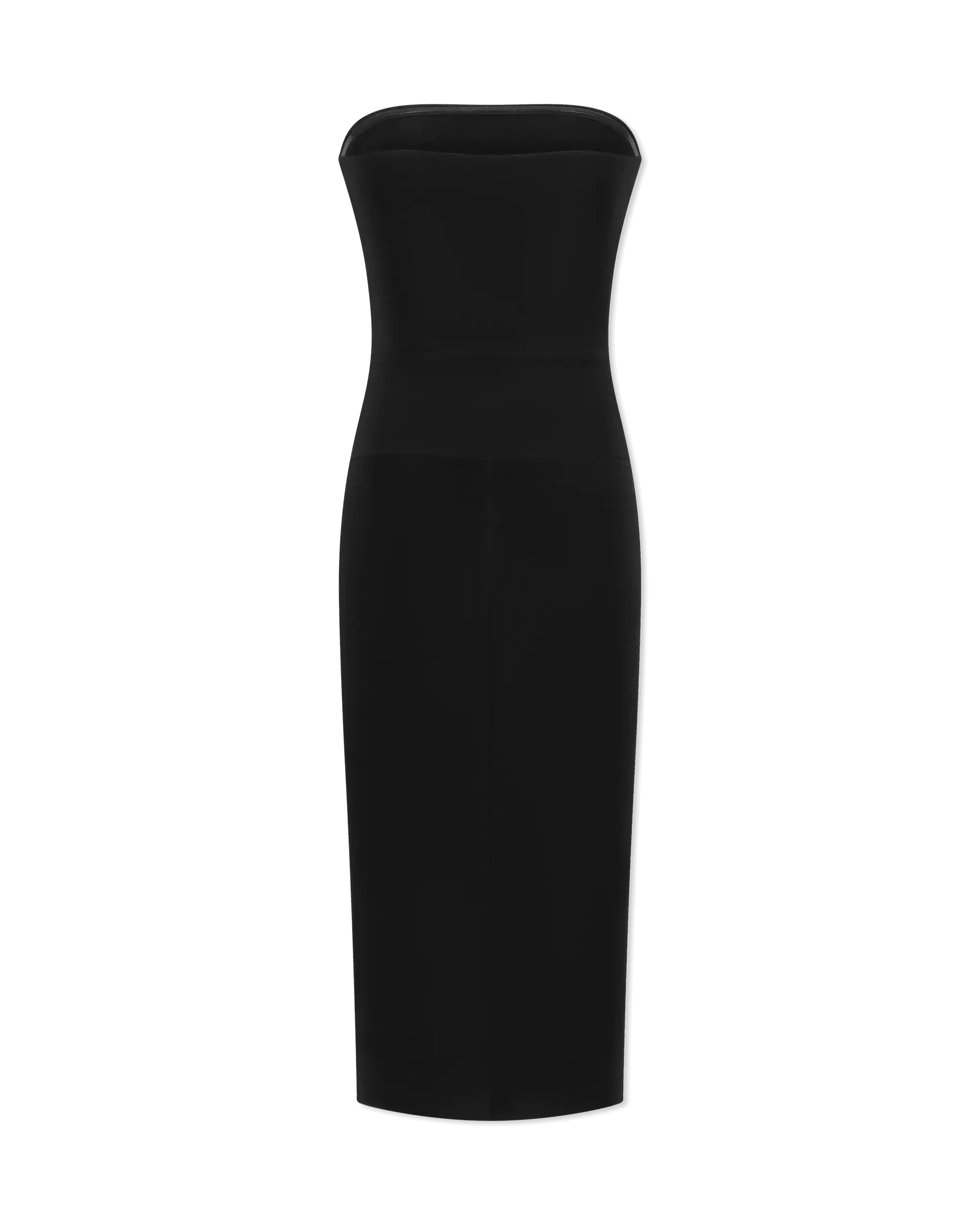 Strapless Dress To Knee