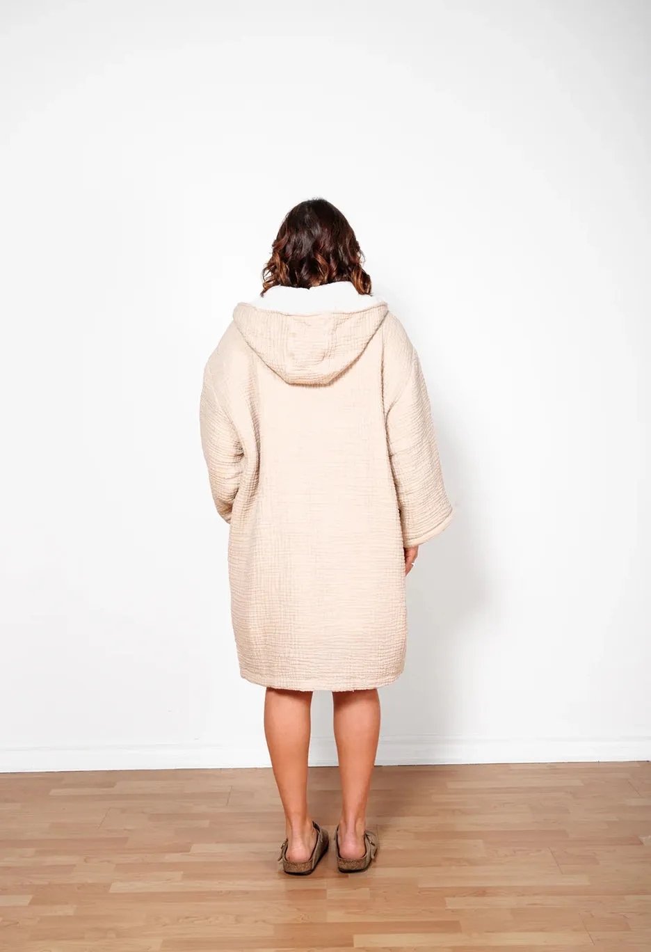 The Polar Fleece Zip Poncho