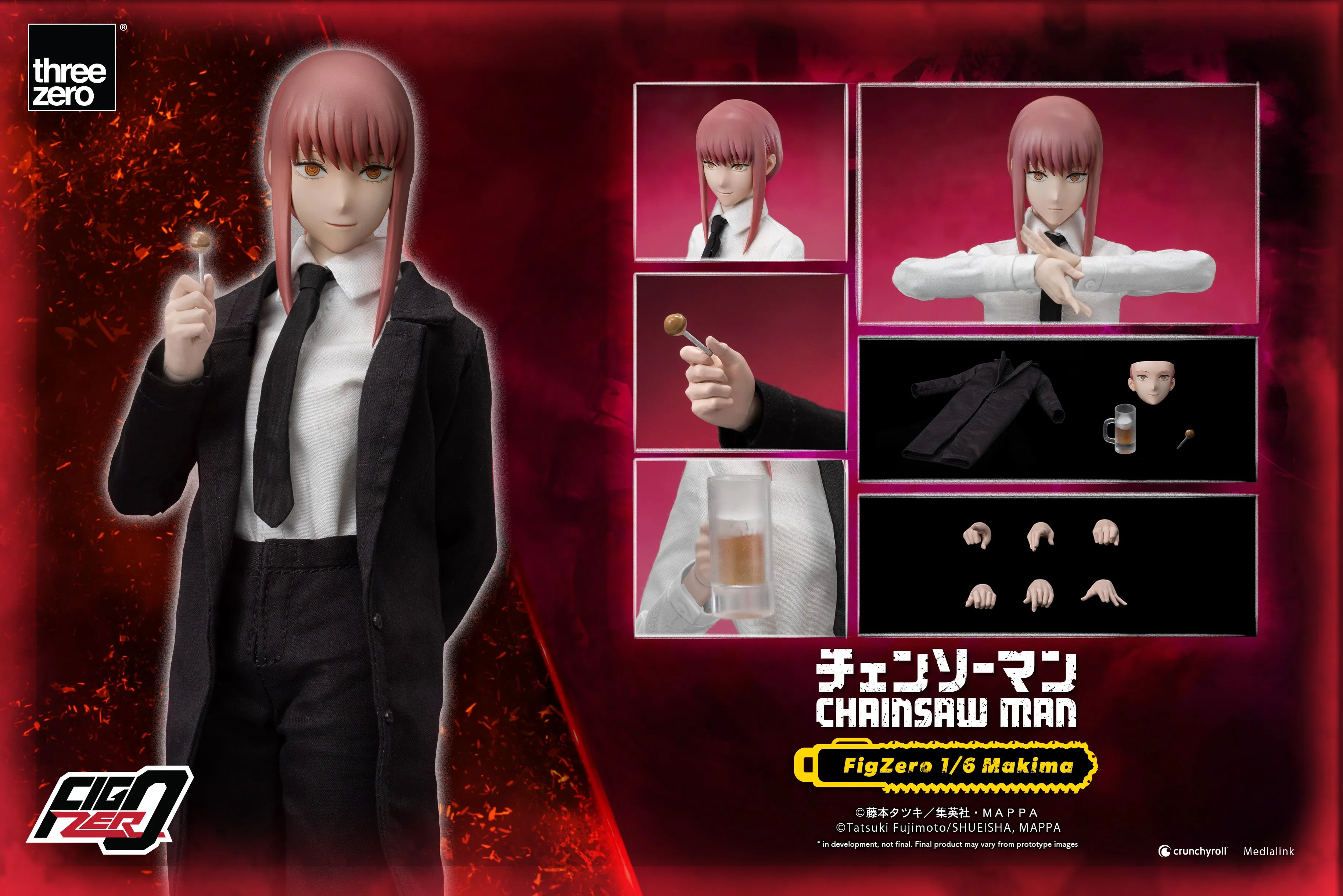 Threezero 1/6 Scale Figure - Chainsaw Man - Makima