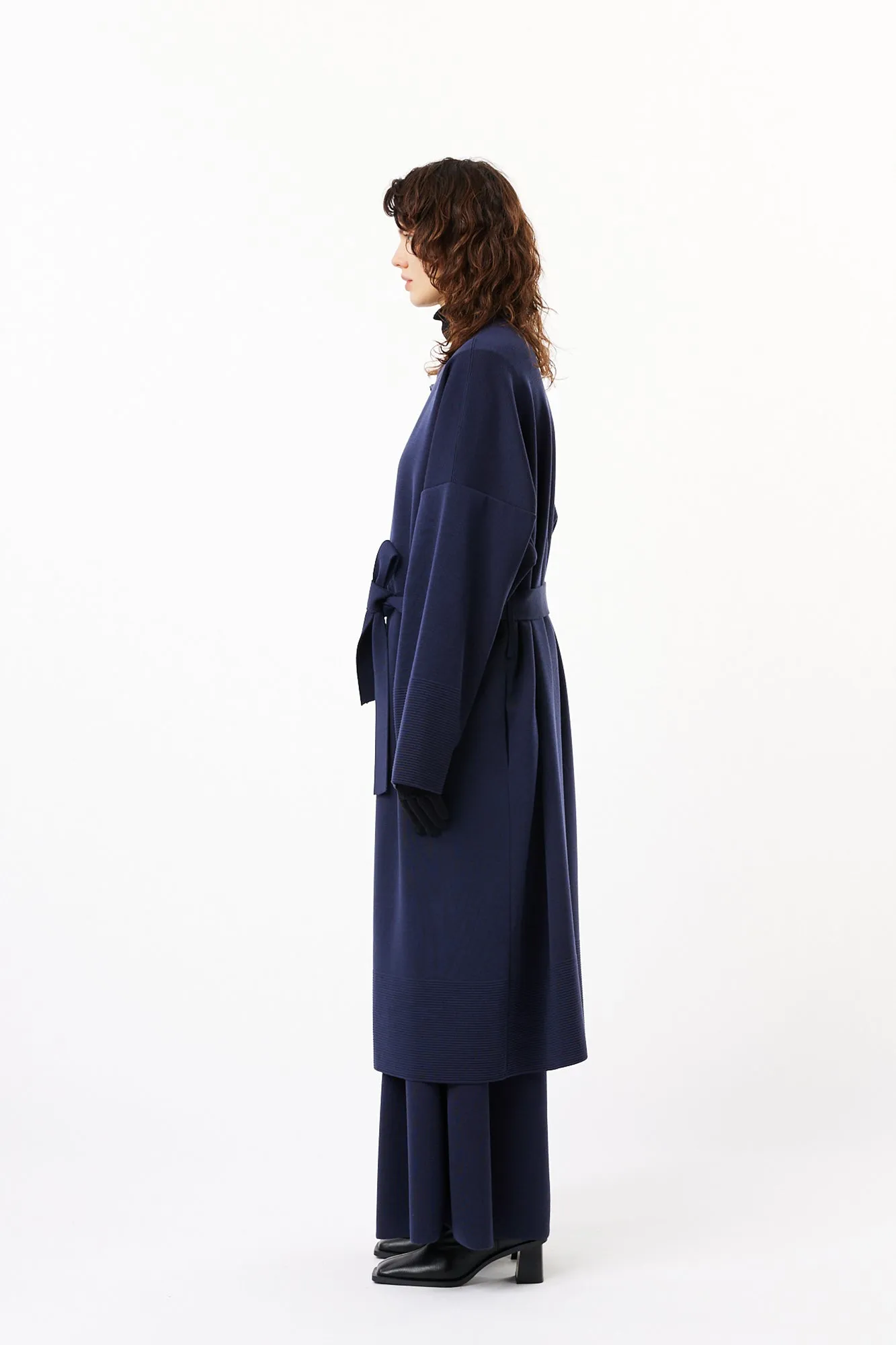 TW MILAN RIB WRAP COAT