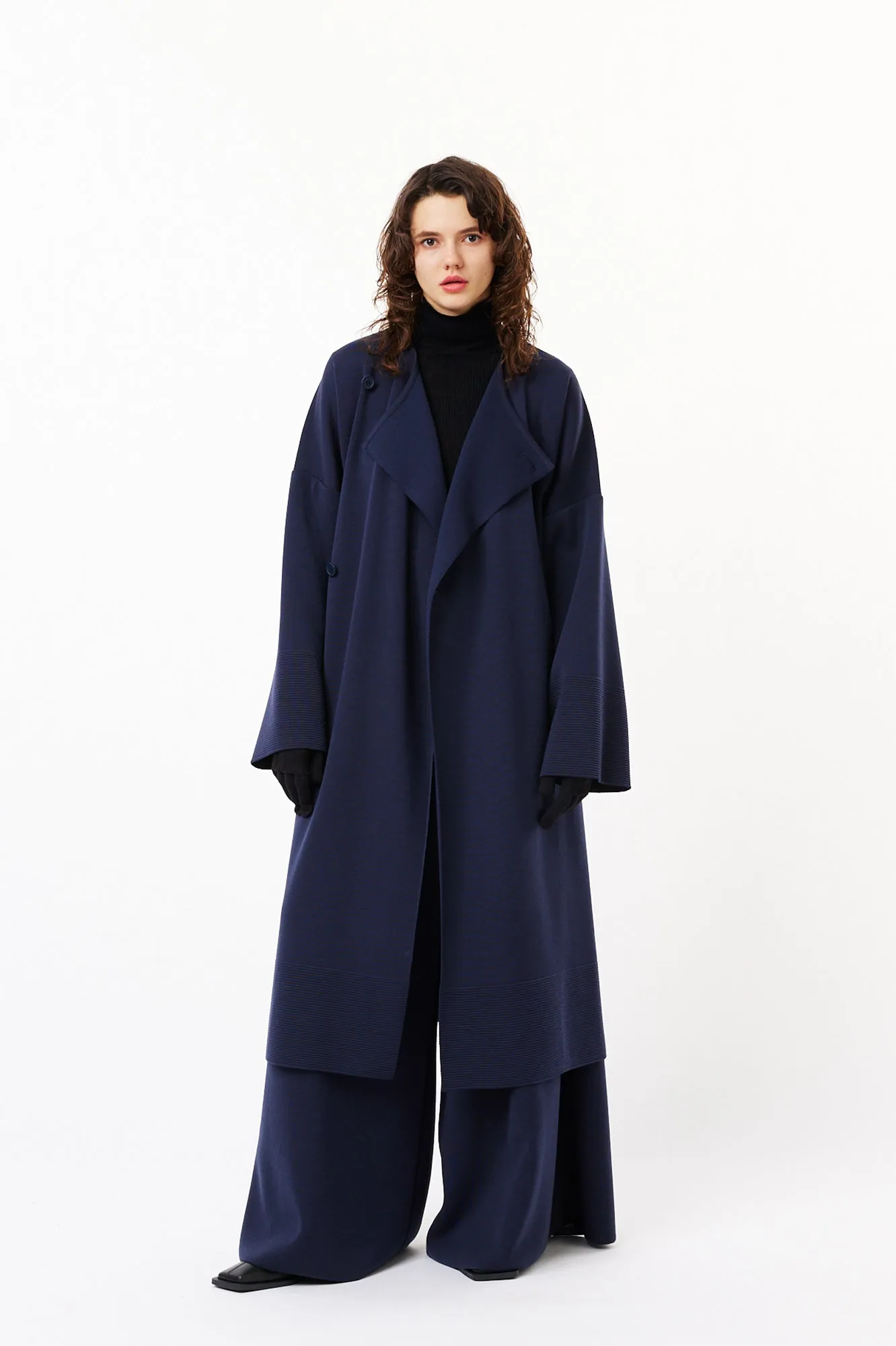TW MILAN RIB WRAP COAT