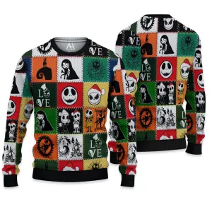Ugly Sweater JulesRoche All-Over Print Christmas Winter Sweater