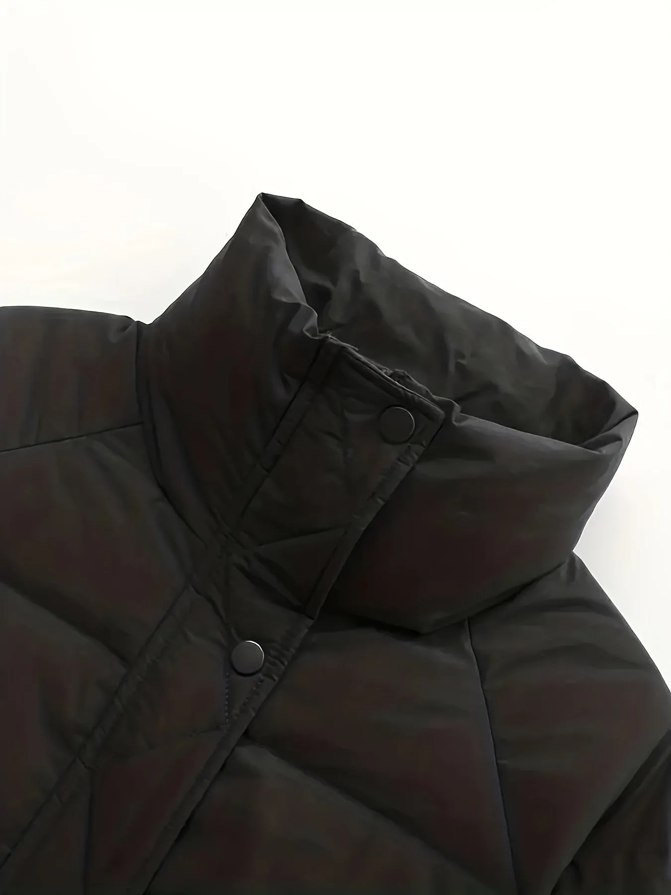 Women's Casual Short Down Jacket with Zipper | Ideal for Autumn/Winter