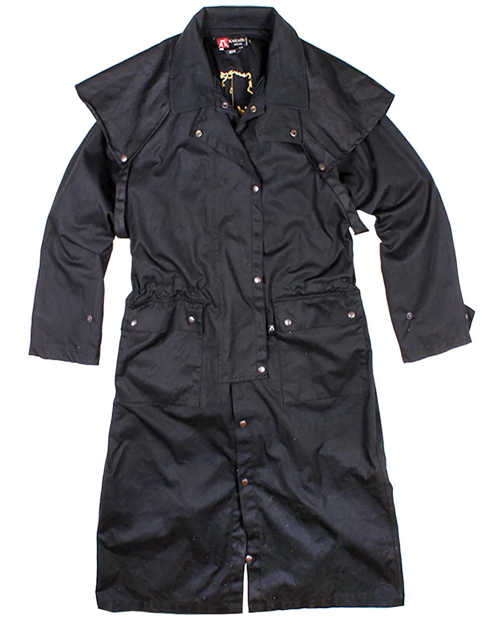 Workhorse Drovers Coat in Black